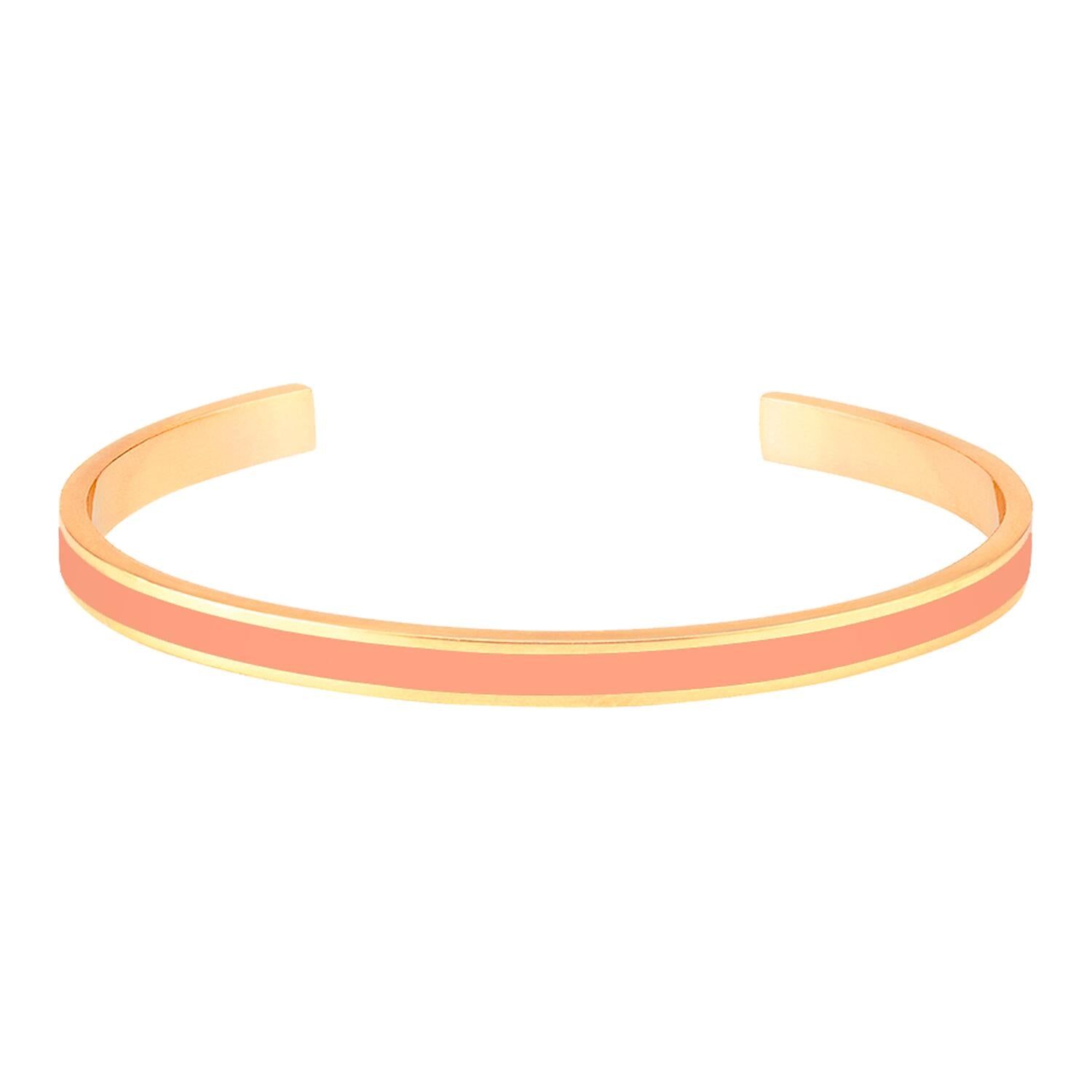Bangle armring - Coral Orange